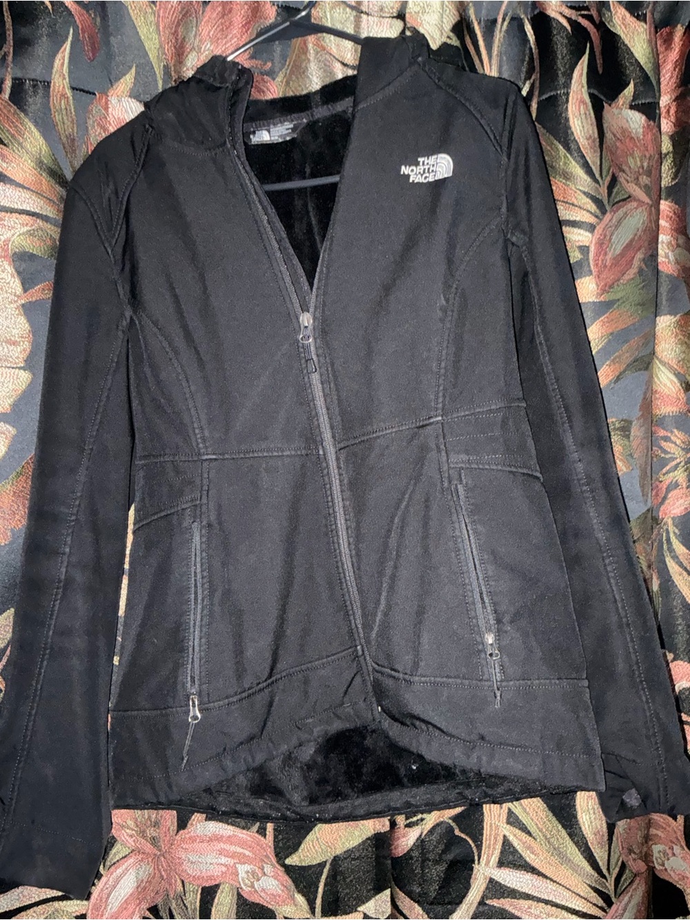 The North Face Women’s Black Hooded Utility Jacket